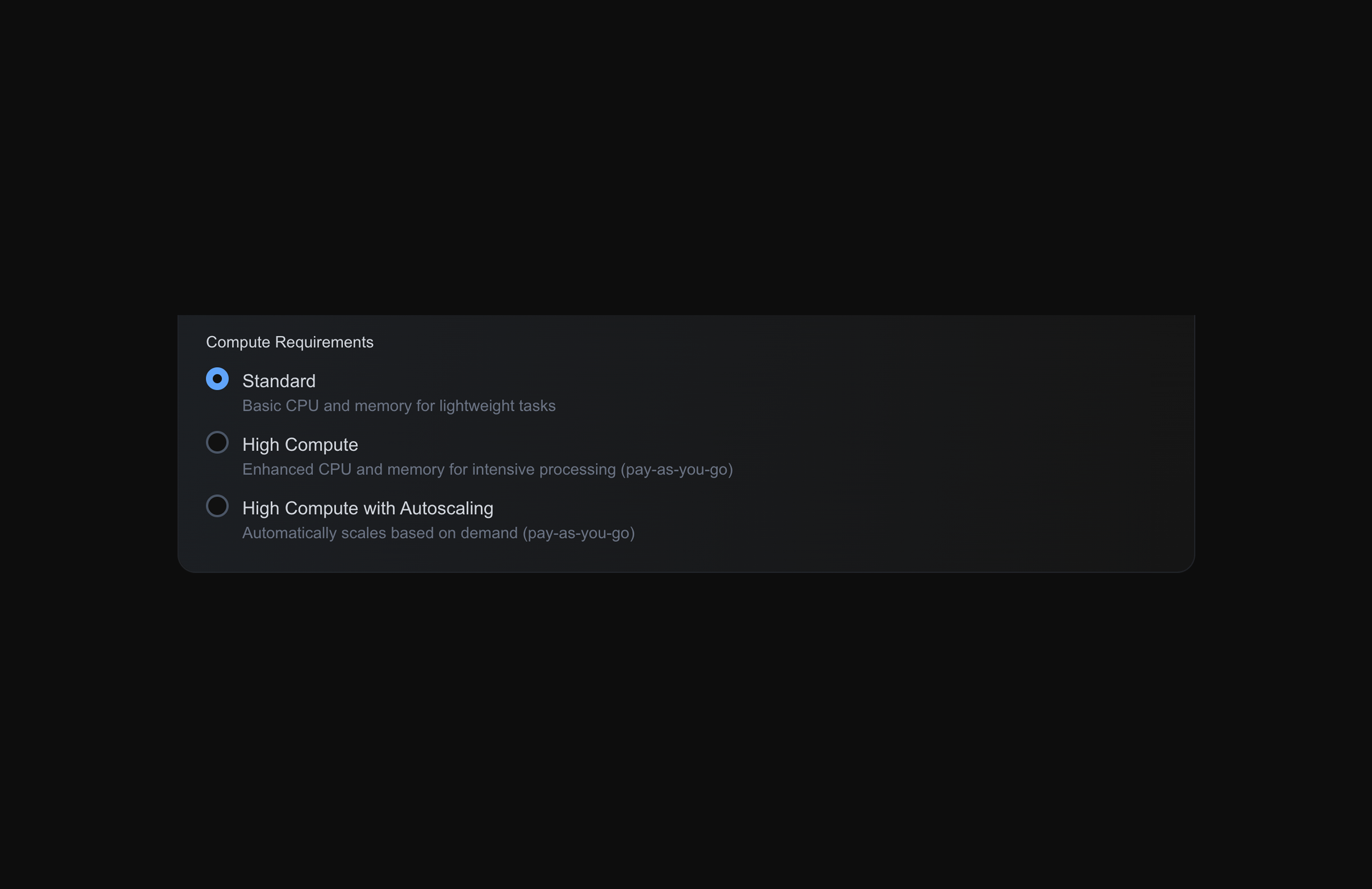 SpinStack Compute Configuration
